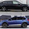 STI Subaru Dørklistremerker for og og Vanntett Levorg, WRX, Outback, BRZ, Forester, G4, Crossover, XV. Kjølig, Varmebestandig, Reflekterende, (Spikret)