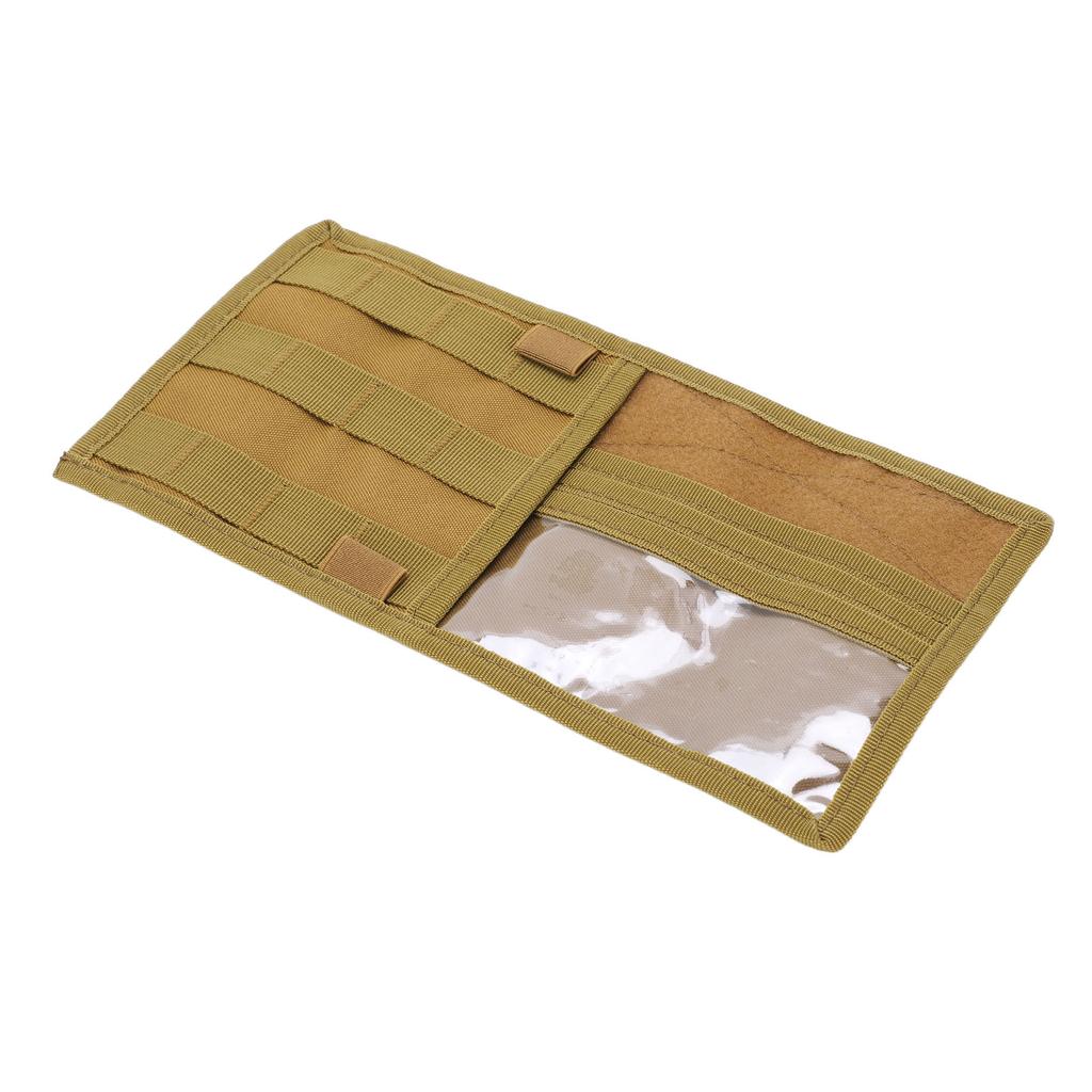 Vehicle Sun Visor Storage Bag Multifunctional Car Sun Visor Organizer for Most VehicleTan