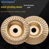 100mm Woodworking Angle Grinder Shaping & Polishing Disc - Curved, Flat & Beveled Surfaces