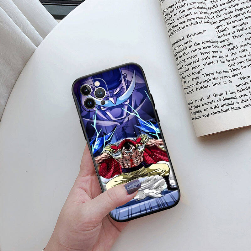 MH115 One Piece Edward Newgate Phone Shell Case for iPhone 7 8 11 12 13 14 15 16 17 16E XS Pro Max XR X SE Air