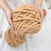 Single strand Soft Milk Cotton Blends Polyester Blended Chenille Wool Yarn Chunky for Hand Knitting DIY Crochet Hat Scarf Thread