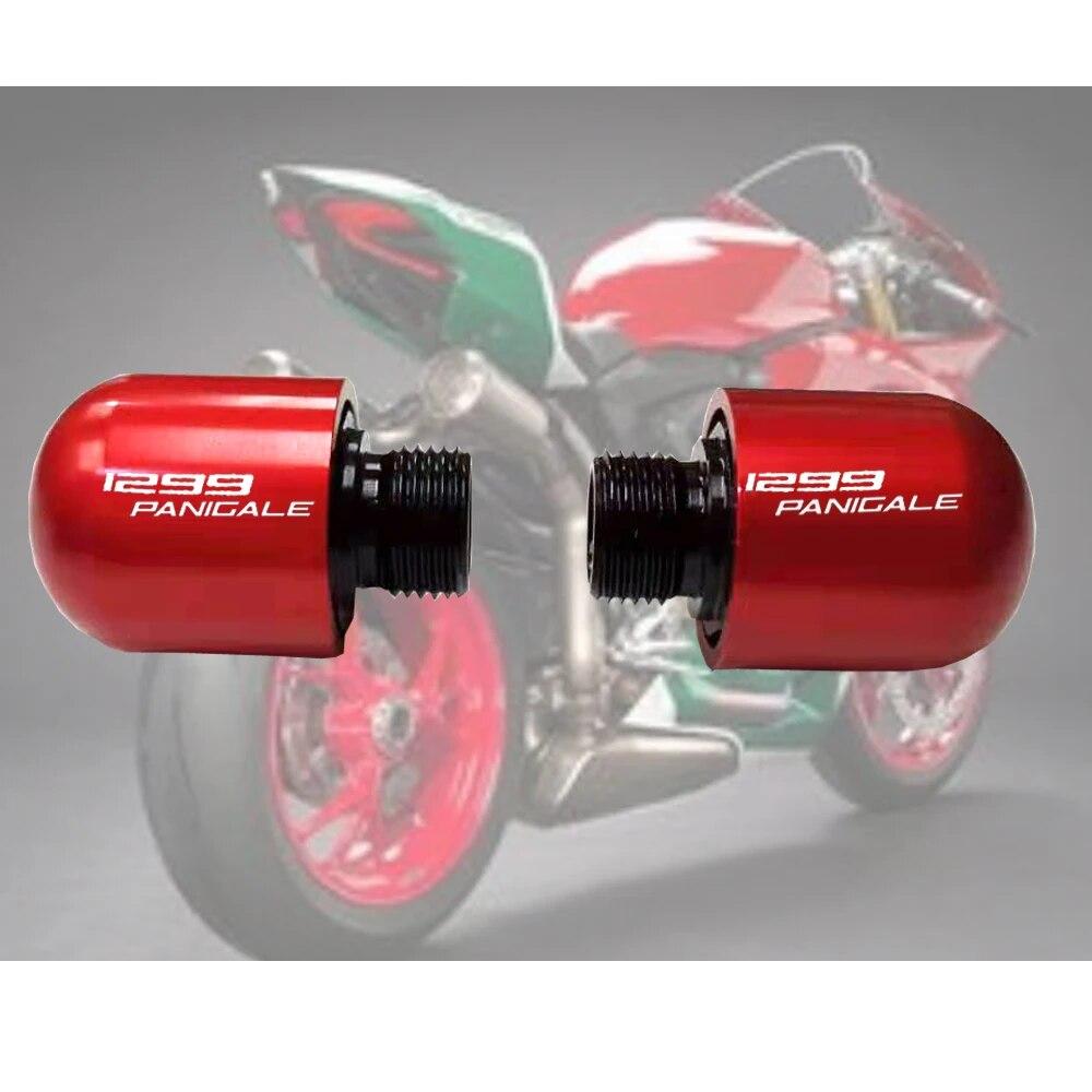 CNC Motorcycle Handlebar Ends Grips Slider for Ducati 1299 Panigale/S/R Motorbike Handler Bar