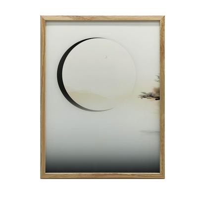 The Essence of Balance The Essence of Balance, 30X40 Cm, Dark Brown Wooden Frame, 230 Gsm Matte Paper