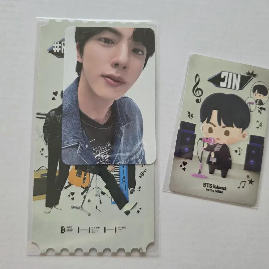 

(нераспечатанный) Bts Run Сокджин Концерт Армисон Набор Фотокарточек Билет на Остров