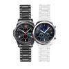 [Kai Tian] Deluxe Full Ceramic Watch Strap 22mm Black Replacement Watch Band Bracelet Men's Stainless Steel Buckle
