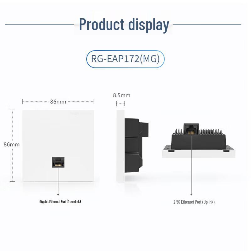 Ruijie Wi-Fi 7 Whole Home Mesh System 3600M (CN version)