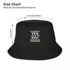 2025 New HatYes Im In The Right Bathroom - Funny Transgender Bathroom Bucket Hat Snapback Cap Luxury Cap Tea Hat Girl Men's