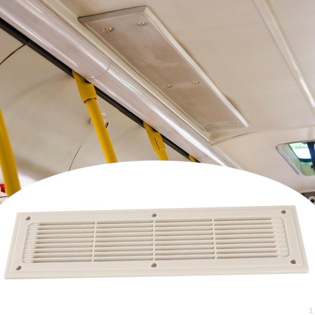 Bobil Luftventilasjonsdeksel Klimaanlegg Utløpsgitter Rektangulært Reservedeler Lamellert Ventilasjonsgitter