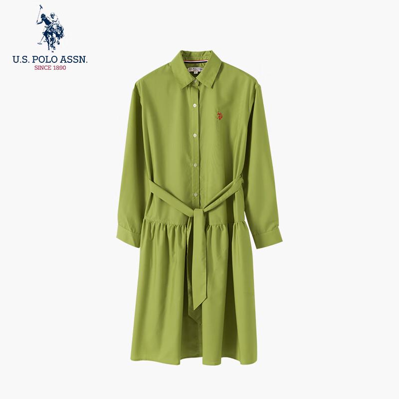U.S. Polo Assn. Women's Long Sleeve Shirtdress