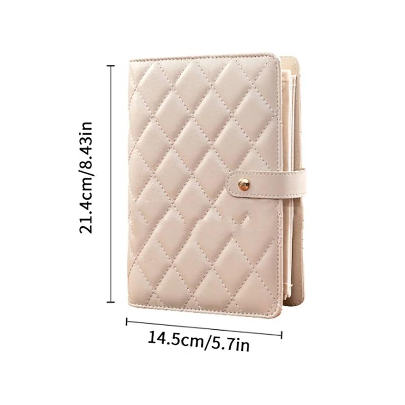 PU-Leder Schmuckaufbewahrungsbuch Reißverschluss Klarsichttaschen Schmuckverpackungsbox Halskettenordner Aufbewahrungsdisplay Produkt für Frauen