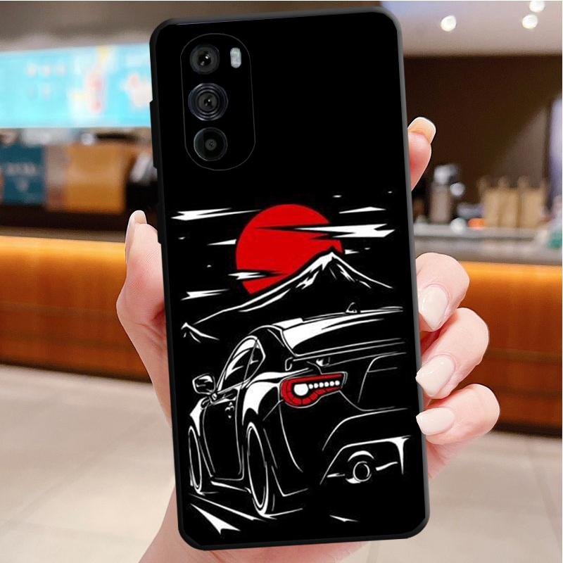 

JDM Sport Car Phone Case For Motorola Moto G Stylus 5G G Play G Power G 5G G Pure 2023 2024 E20 E22 E22i E32 E40 E13 Moto G 5G 2023