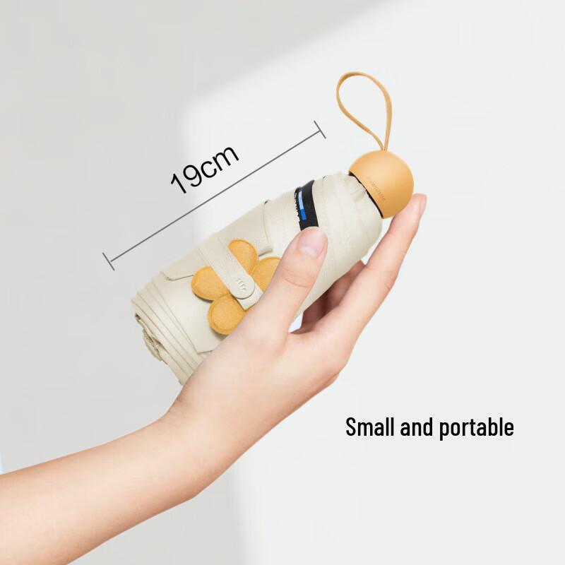 Beneath the Banana Portable Five-Fold Sun & Rain Umbrella