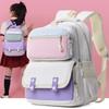 Adorable Unisex Colorful Nylon Cartoon Backpack Ideal For Kindergarten And School