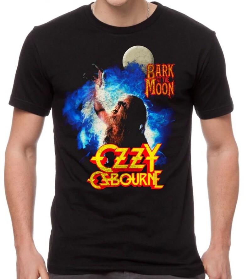 

Ozzy Osbourne Bark At The Moon T-shirt Global Licensed Men s Slim Fit Tee New Unisex T-Shirt S