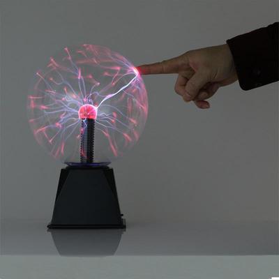 USB Sound-Activated Plasma Ball Night Light