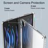 Tablet Case For iPad Air 13 (2025)/(2024)/Pro 12.9 (2022)/(2021)/(2020)/(2018),Corner Protection Clear Acrylic+TPU Cover