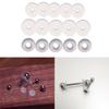 Piercing Healing Silicone Discs Flexible Anti Hyperplasia Saucer Prevents Irritation Inflammation Drilling Ear Stud Ring