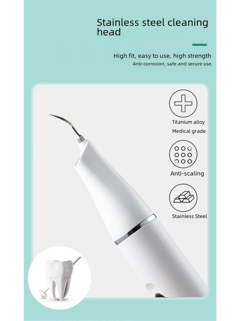 Ultrasonic Pet Electric Tooth Cleaner for Tartar Removal and Oral Care