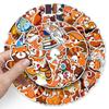 50 Red Panda Graffiti Stickers: Waterproof Cartoon Animal Stickers for DIY Phone Cases & Suitcases