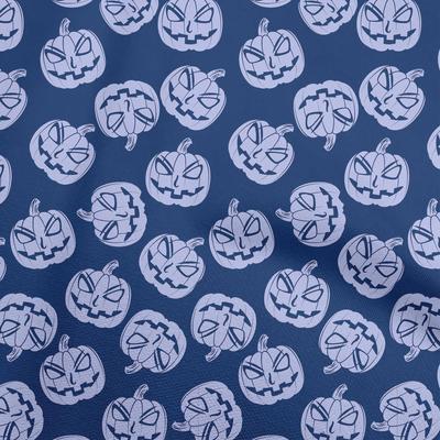 Cotton Flex Dark Blue Fabric Halloween Sewing Craft Projects Fabric Prints By Yard 40 Inch