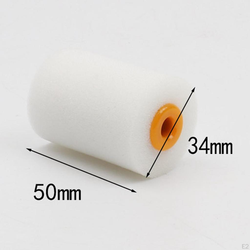 10 Pieces Paint Rollers Accessories Premium Replace Spare Parts Portable Supplies Practical Painting