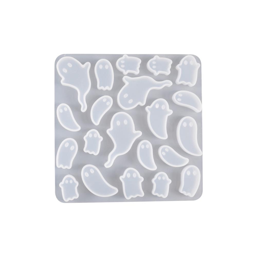 Poppy Halloween Ghost Pendant & Keychain Silicone Mold Set