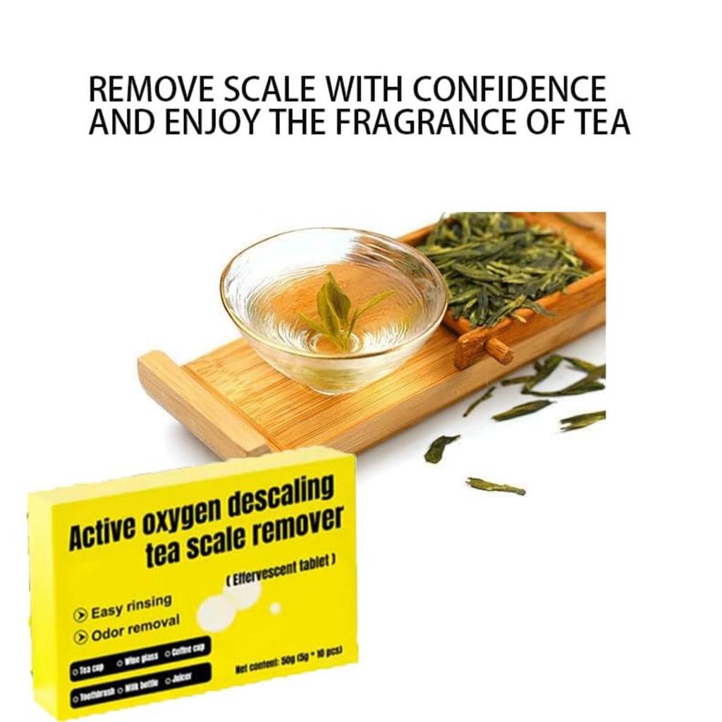 Descaling Effervescent Tablets, Water Cups, Pots, Stoves, Kitchen Utensils, Dirt Cleaning Multi-purpose Effervescent Tablets