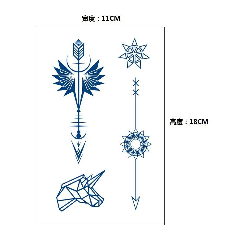 Xinyao Ziołowy Stopniowa Zmiana Celebryci Internetowi Nie Odbijają Światła Przez Długi Czas Nie Odpadają Wodoodporny Tatuaż Naklejka Naklejka