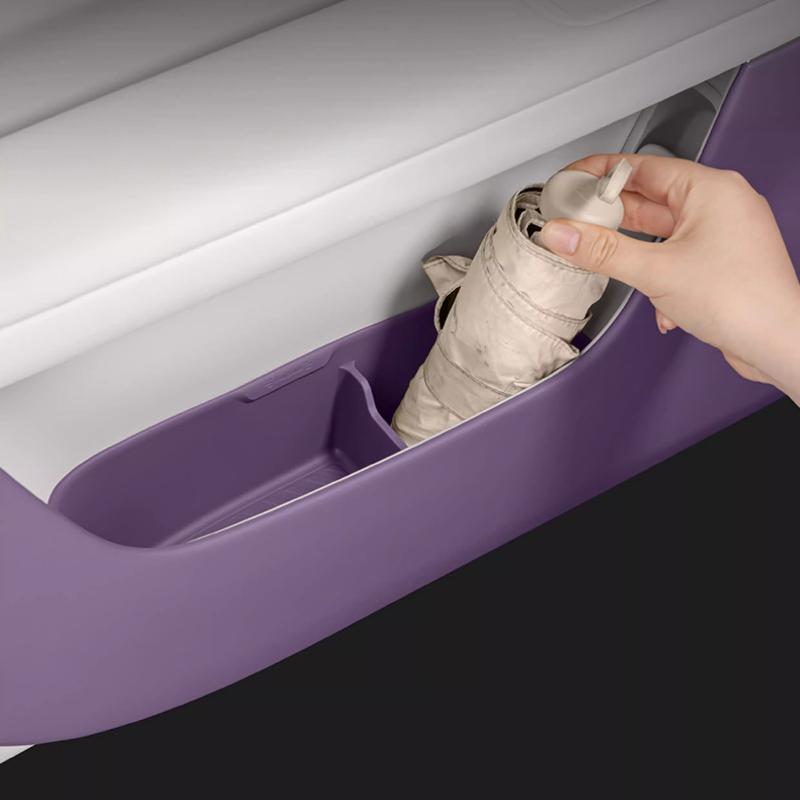 For AVATR 07 12 06 Car Door Storage Box Slot Pad Silicone Protective Storage Case Dustproof Organizer Interior Stowing Tidying