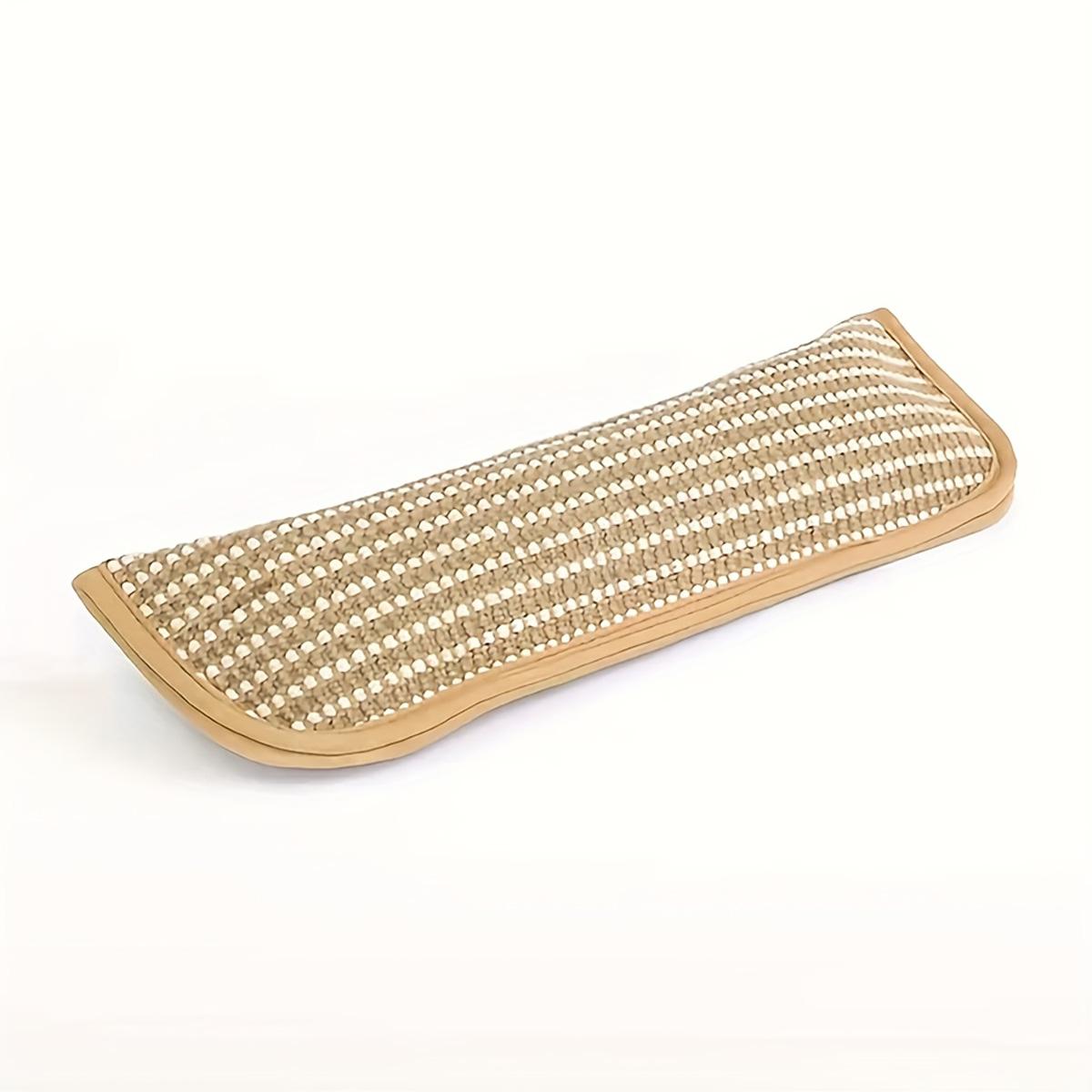 Cat Scratching Pillow Mat, Interactive Sisal Cat Scratcher for Play and Comfort 34×9.5cm оранжевый