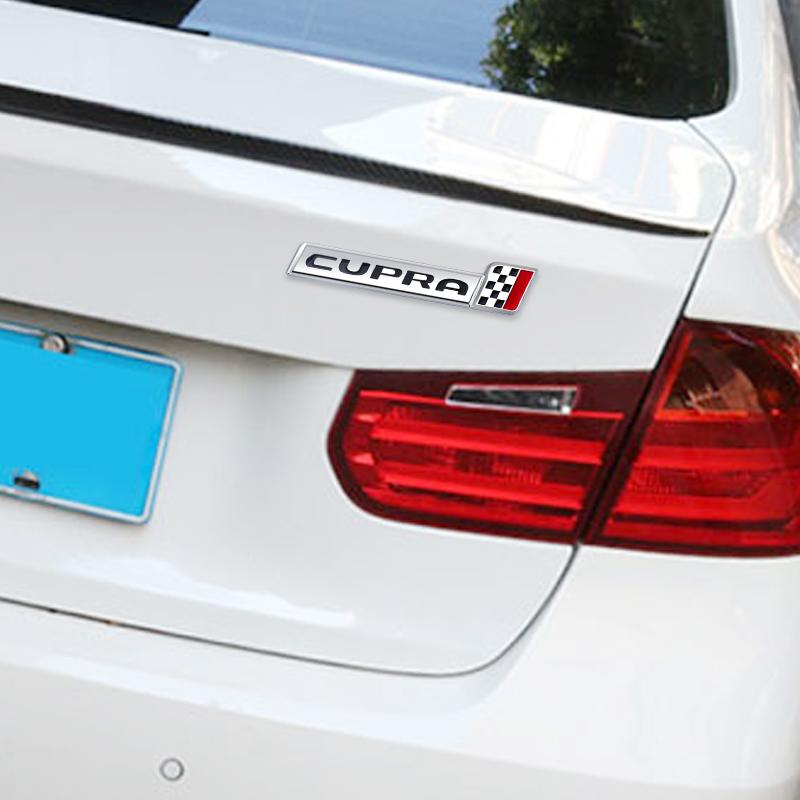 Car Styling Metal Auto Front Grille Emblem Stickers Decoration For Seat Cupra FR Leon Ibiza Ateca Born E-Racer Formentor Tarraco