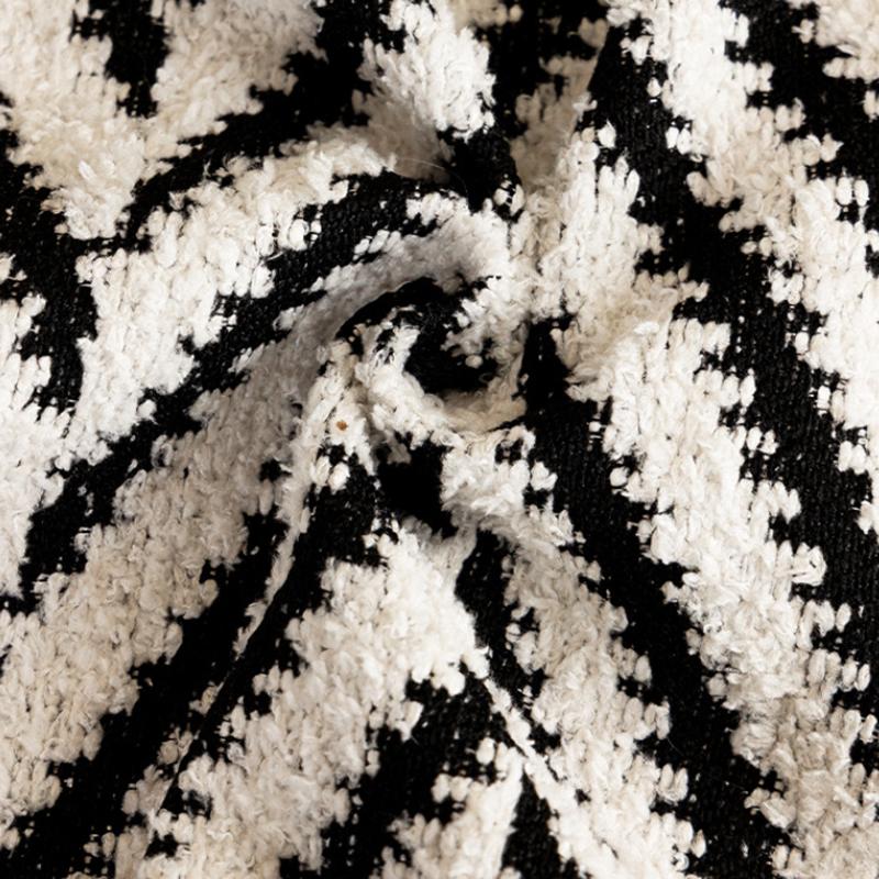 2025 Neuer Fischgrätenmuster Sofaüberwurf Vollbezug Plüsch Couchkissen für Vier Jahreszeiten Nordisch Dick Doppelseitig Nutzbares Sofa Handtuch