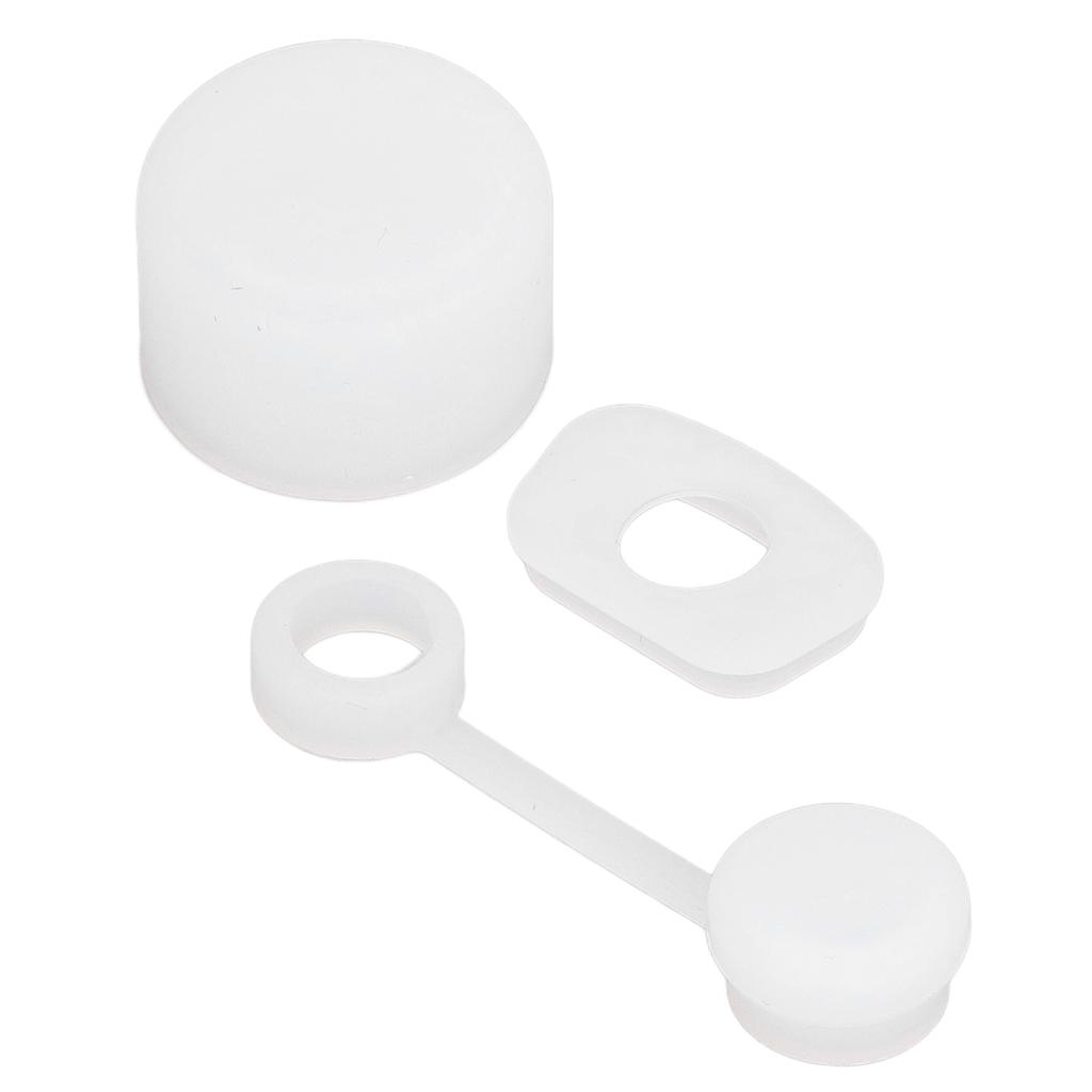 Silikon Auslaufsicheres Stopper Set Wiederverwendbarer Reisebecher Silikon Auslaufsichere Stopper Zubehör