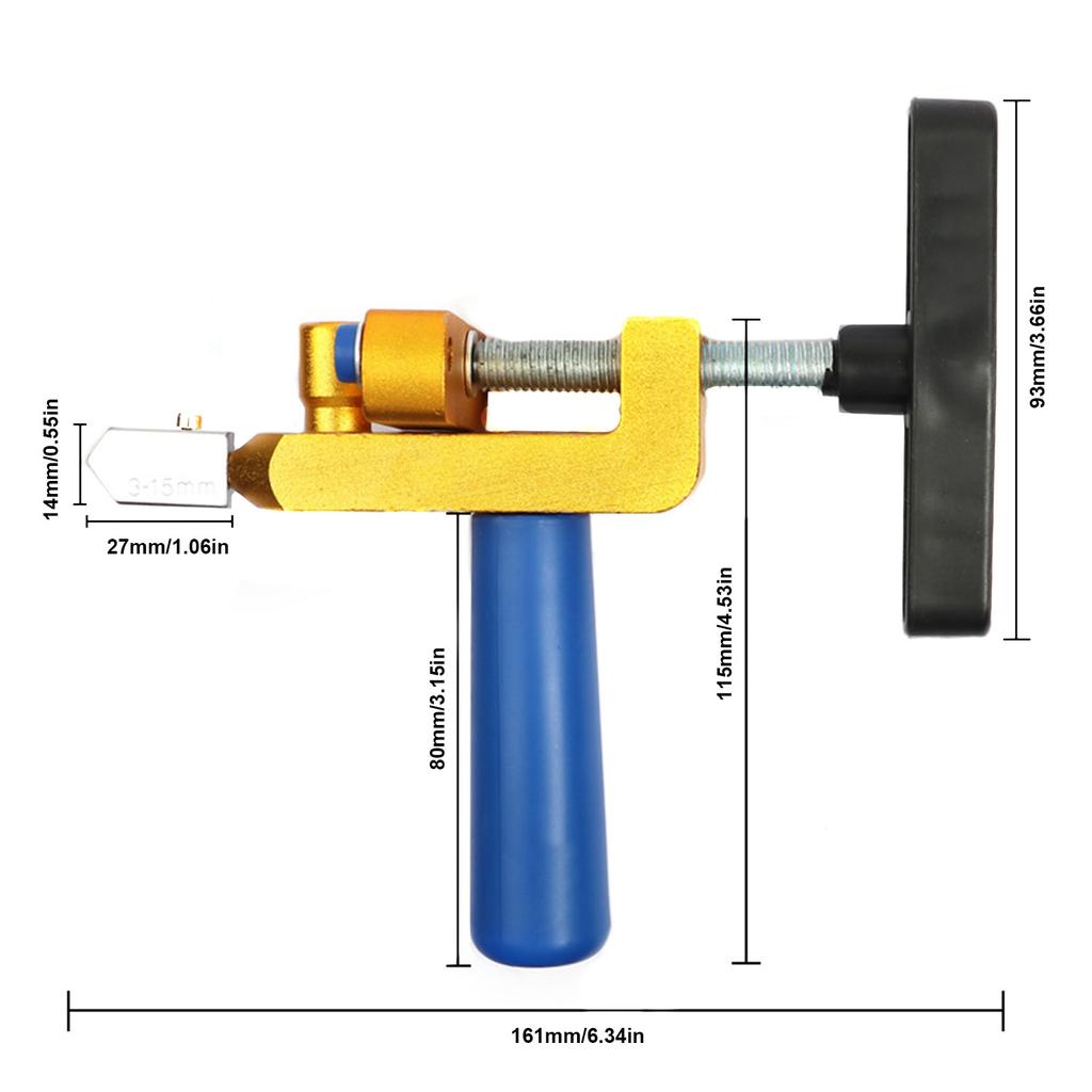 Glass Cutting Tool Manual Tile Cutter Manual Glass Tile Cutter Tool For Mirror Window Ceramic Glazed Tiles