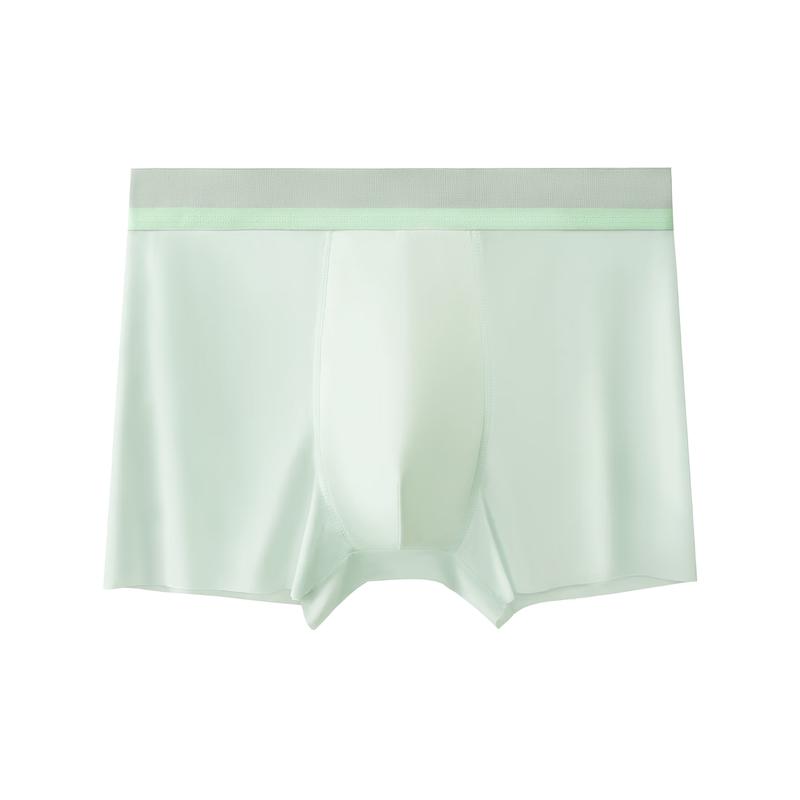 Men's Ice Silk Antibacterial Boxer Briefs