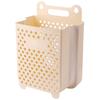 Foldable, Hollow, Breathable, Wall-mountable, No-drill Household Laundry Basket