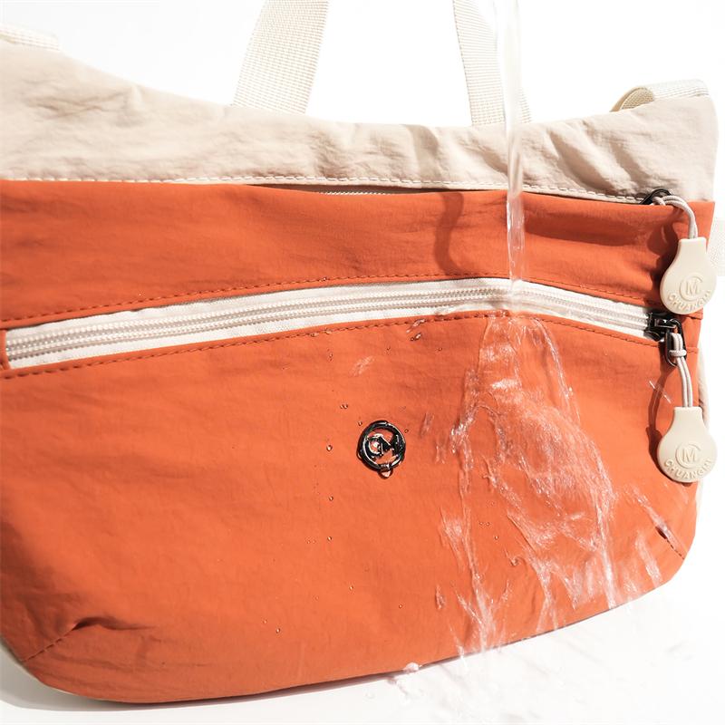 Axelväska Lättviktig Stor Kapacitet Nylon Crossbody-väska