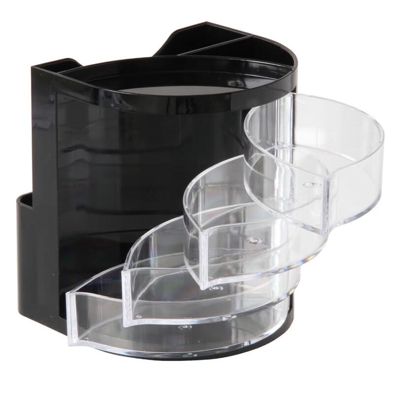 Deli Transparent Multifunctional Pen Holder