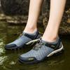 2025 New Plus Size Outdoor Non Slip Male Running Shoes Men Sports Shoes Summer Men's Sneakers Man Sport Gray Aqua Aquatic Beach