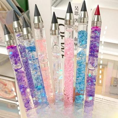 1 Stück Bunter unbegrenzter Schreibbleistift ohne Tinte, magischer Stift ohne Anspitzen von Bleistiften, Malzubehör, neuartige Geschenke, Schreibwaren