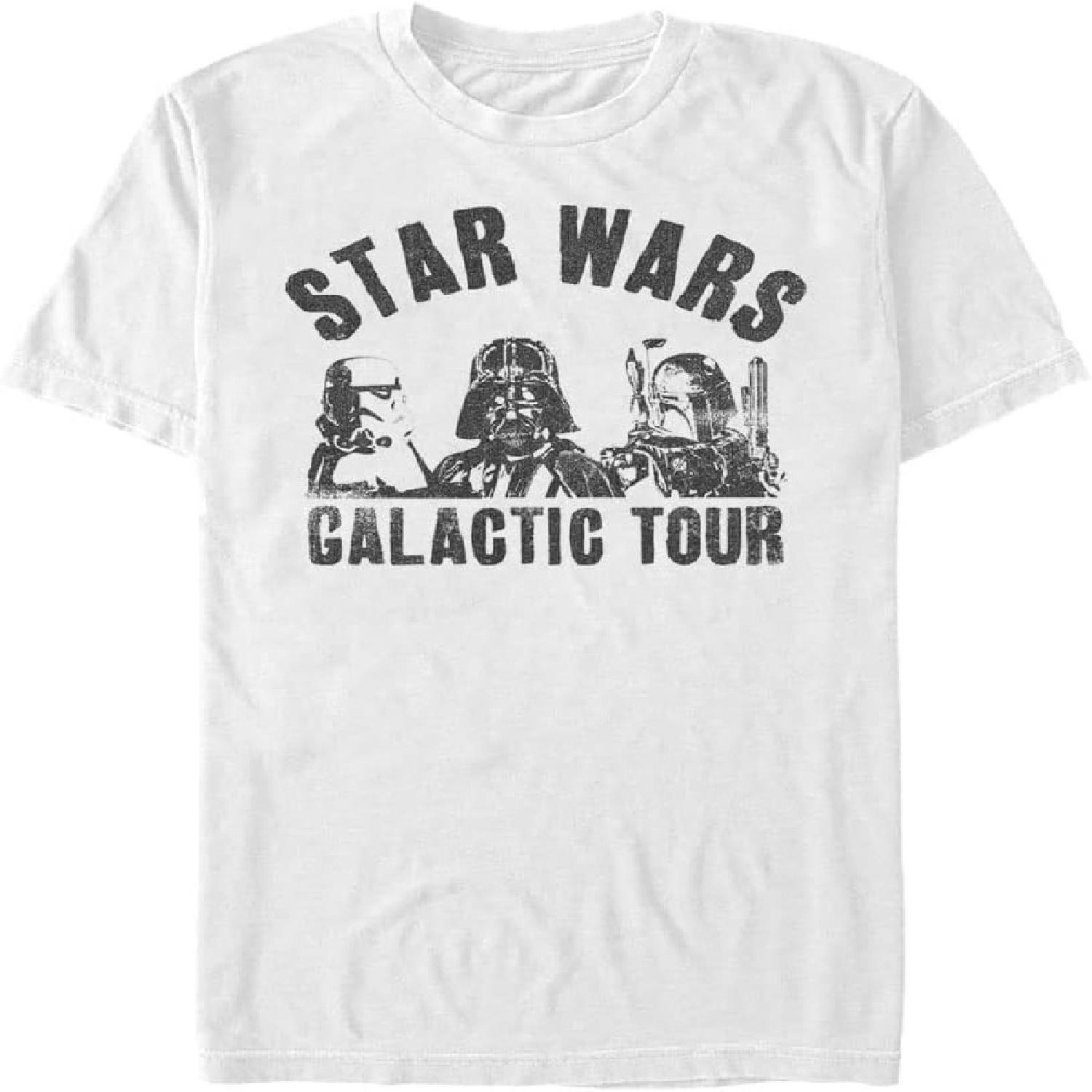 Мужская футболка Star Wars Galactic Tour XXXXXL белый