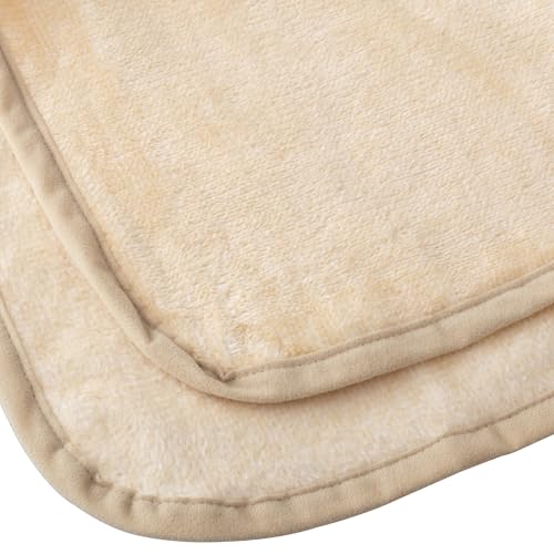 Koya Blanket, Karuket, 100% Cotton, Made In Japan, Light Beige, Single Size (karu-ket02)