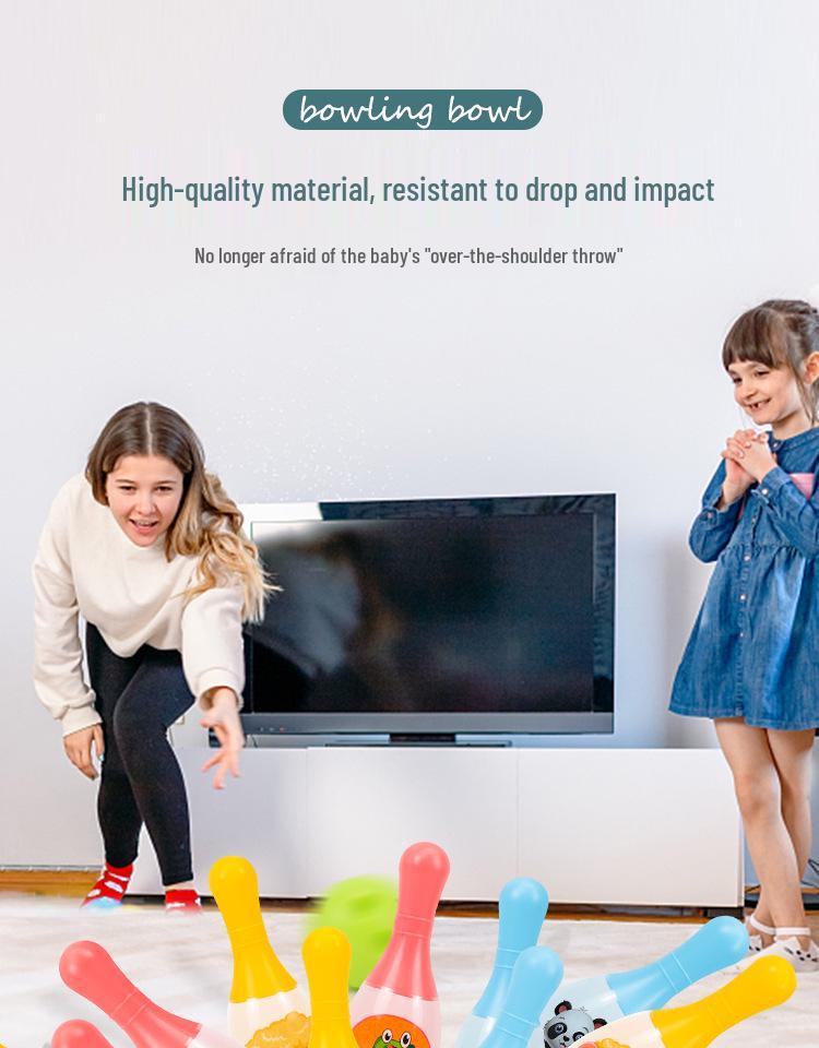 Children's Indoor Bowling Game: Interactive Role-Playing Ball Toys for Kindergartens