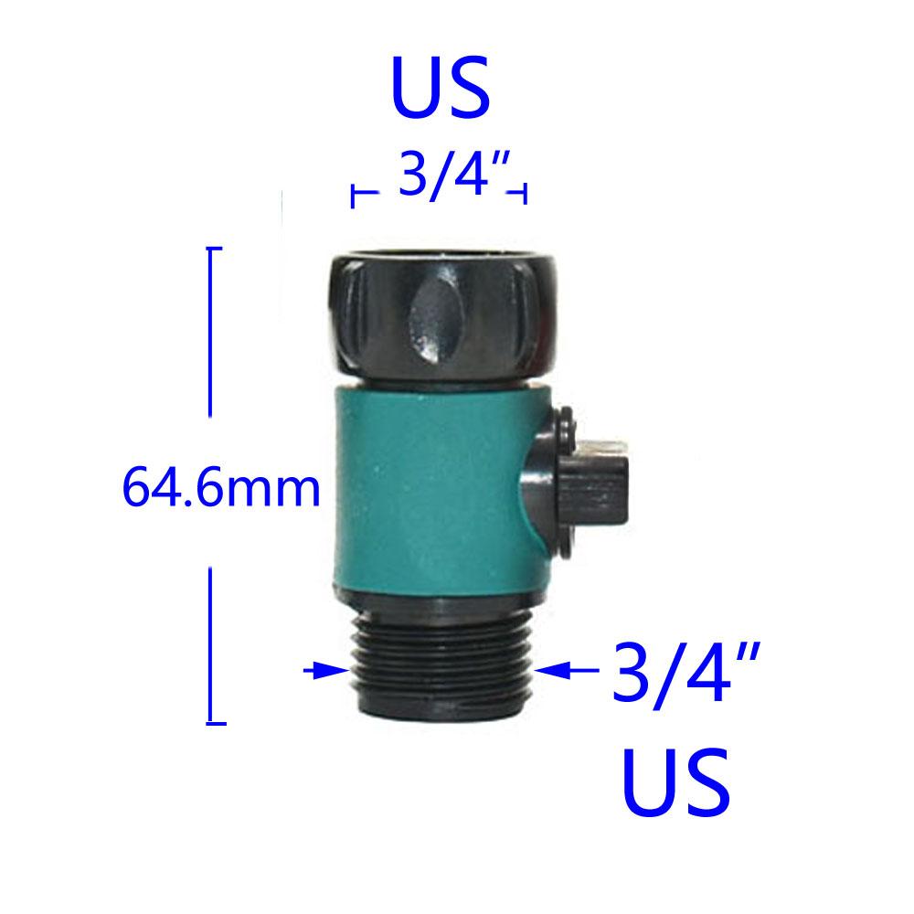 Garden 16mm Nipple Quick Connector Water Valve Garden Tap Car Wash Water Gun Connector Watering Hose Fittings