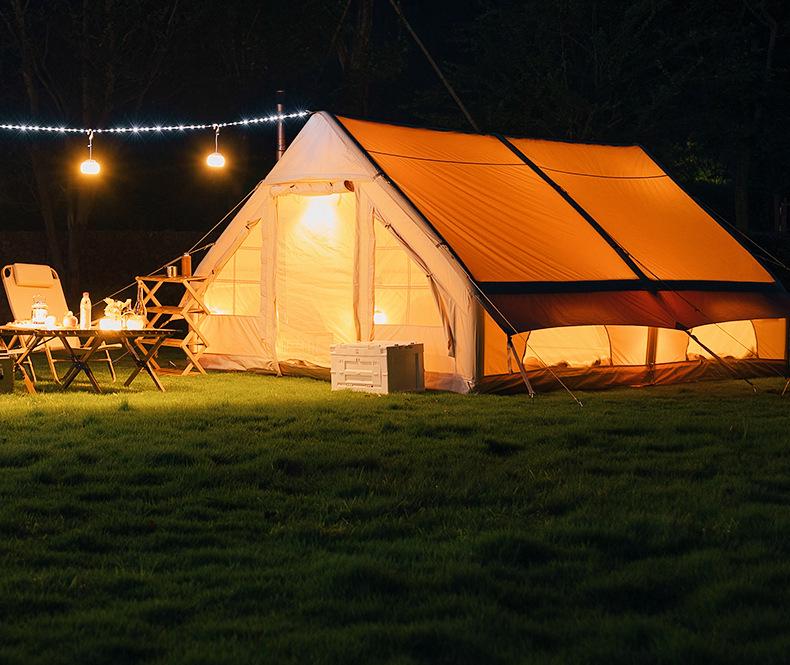 Portable Fully Automatic Rainproof Inflatable Camping Tent