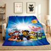 Paw Patrol Flannel Blanket Throw Blanket Soft Warm Sofa Bed Camping Home Decor Unique Christmas Gift C9211936
