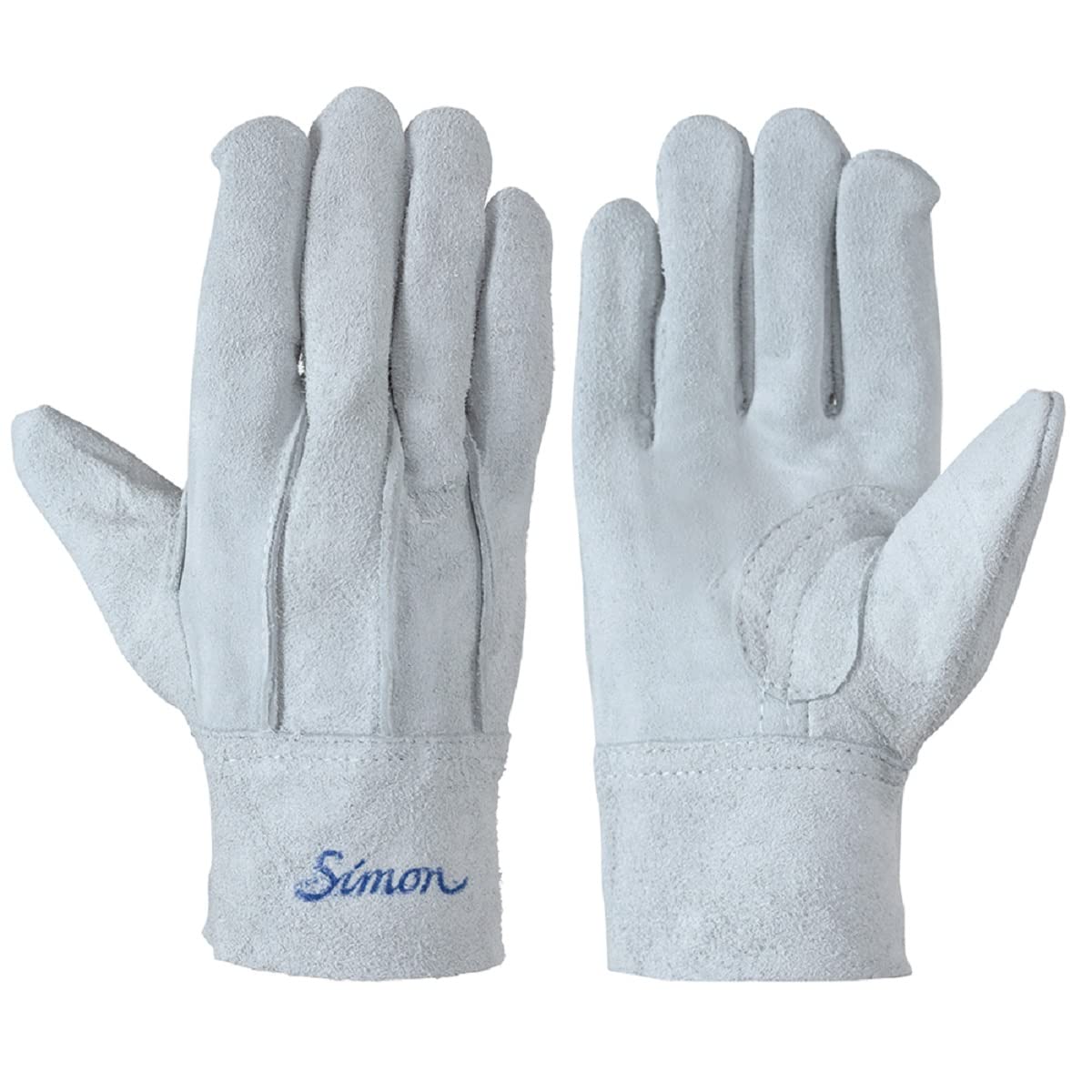 

Simon 107AP Cowhide Leather Gloves with One Size Fits 10 Pairs Silver-stitched Backstitch, All, зелёный