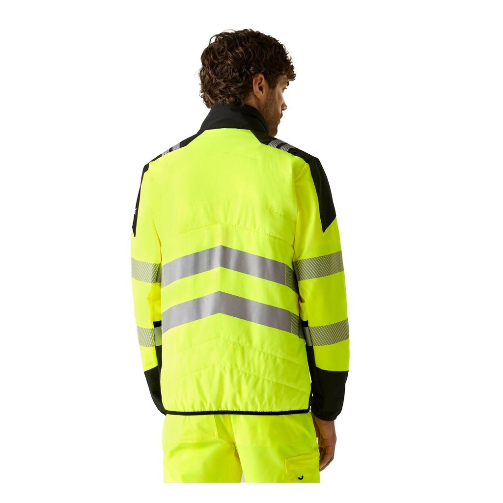 Regatta Mens X-Pro Hi-Vis Hybrid Jacket