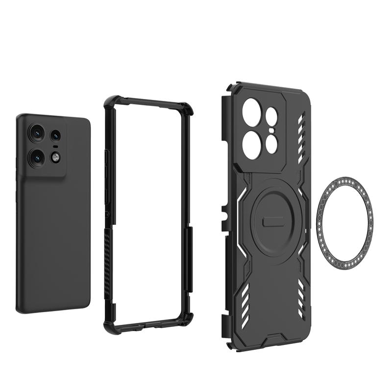 For Motorola Edge 50 Pro Magnetic Adsorption Wireless Charge Cover Moto Edge50 Ultra 50 60 Fusion Case For Moto Edge 50 Pro Case