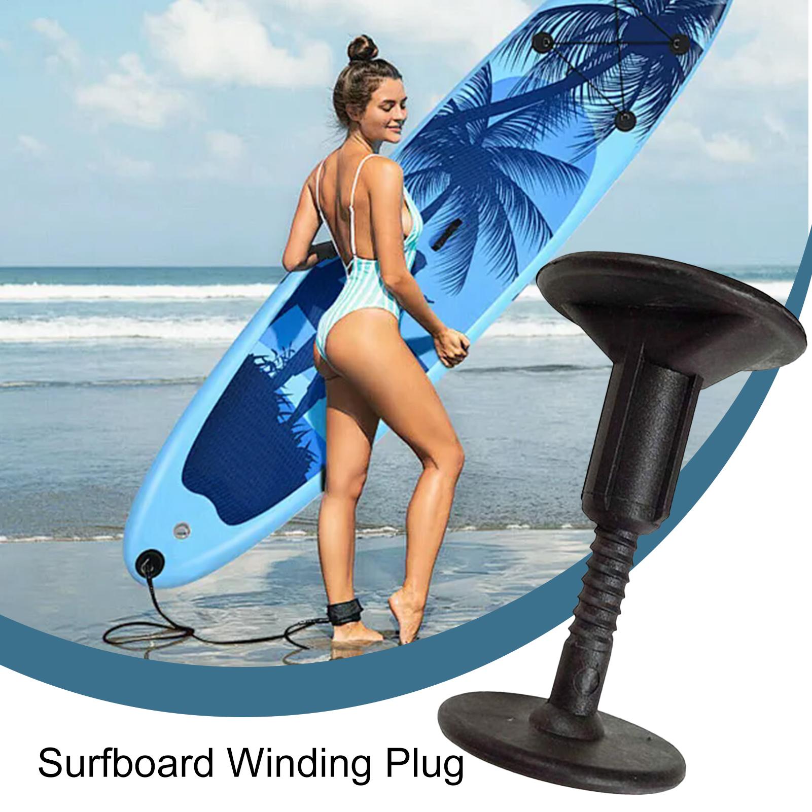 1PC Surfboard Safety Foot Rope Buckle Leash Plug For Water Sports Plastic Bolt Surf Leash Plug Surfing Rope Accessories China Mainland